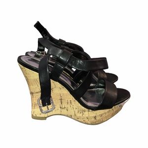 Jennifer Lopez Deja Black Sandals